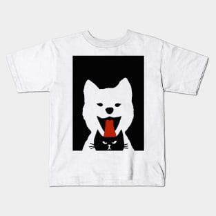 Dog and cat Kids T-Shirt